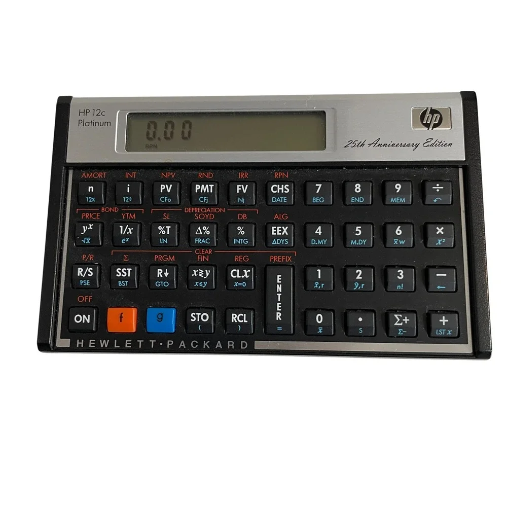 HP 12C Financial Calculator‎ and Book Works 25th Anniversary Edition